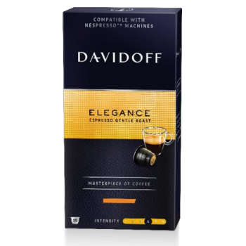 Davidoff Cafe Elegance Espresso Gentle Roast Capsules, 55g